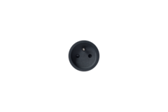 Rond 2.0 - backfit stopcontact b-f zwart ano randloos
